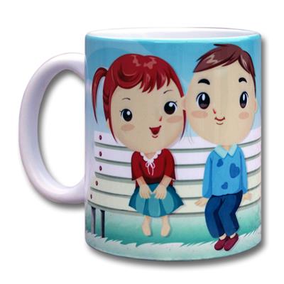 Dhoom City : Personalized Cartoon Coffee Mug